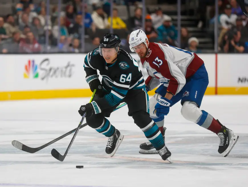 Familiar, yet record-setting script plays out for Sharks in loss to Colorado