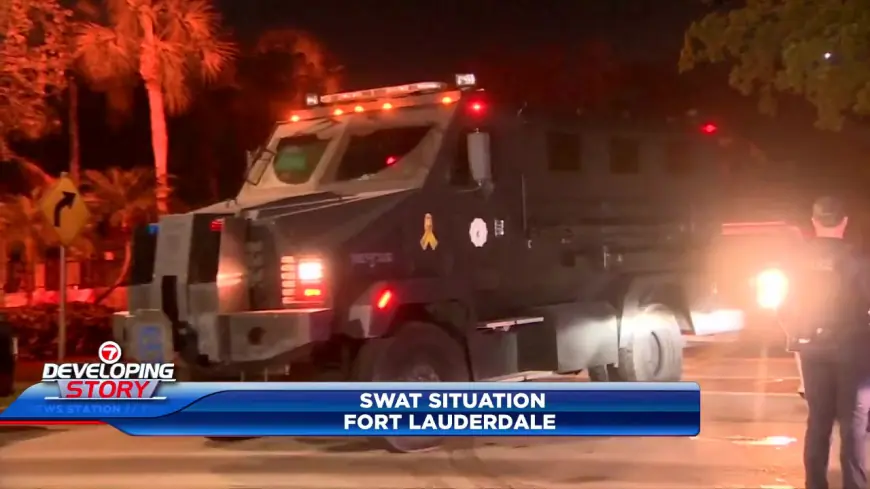 SWAT standoff in Fort Lauderdale ends after hours of tension