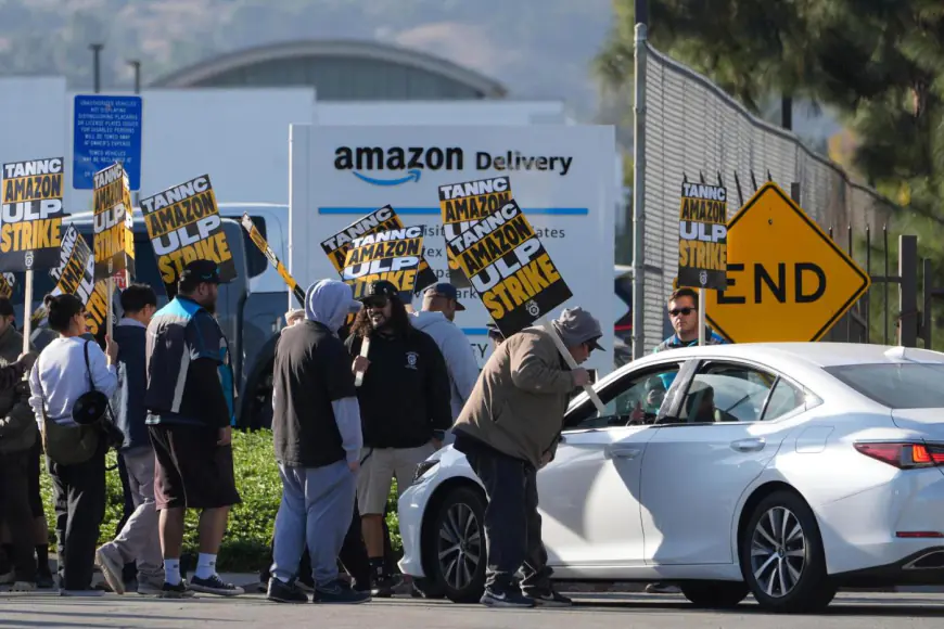 Amazon workers are striking at multiple delivery hubs. Here’s what you should know