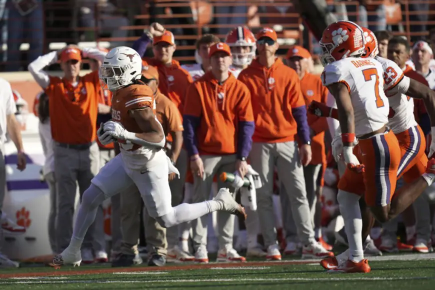 Texas beats Clemson 38-24, advances to face Arizona State in College Football Playoff quarters