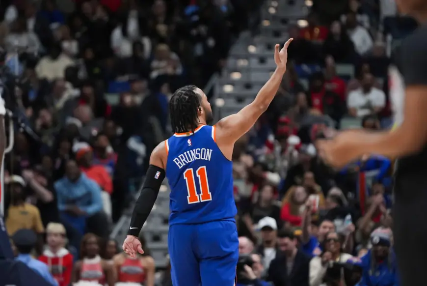 Knicks’ Jalen Brunson erupts for 39 points in 104-93 win over Pelicans