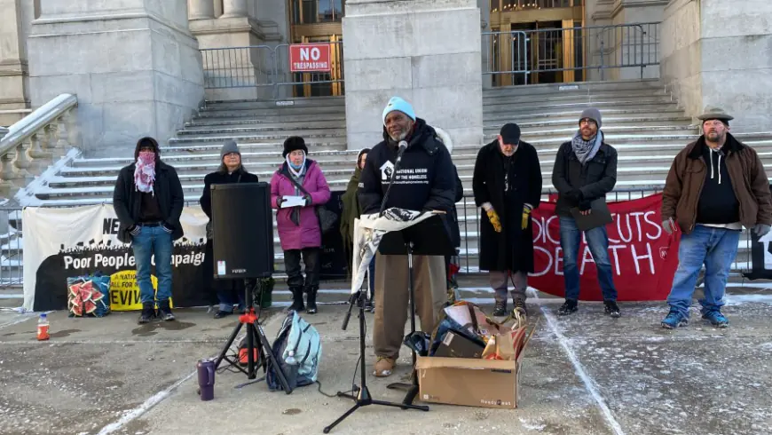 Advocates speak out for homeless on longest night of the year