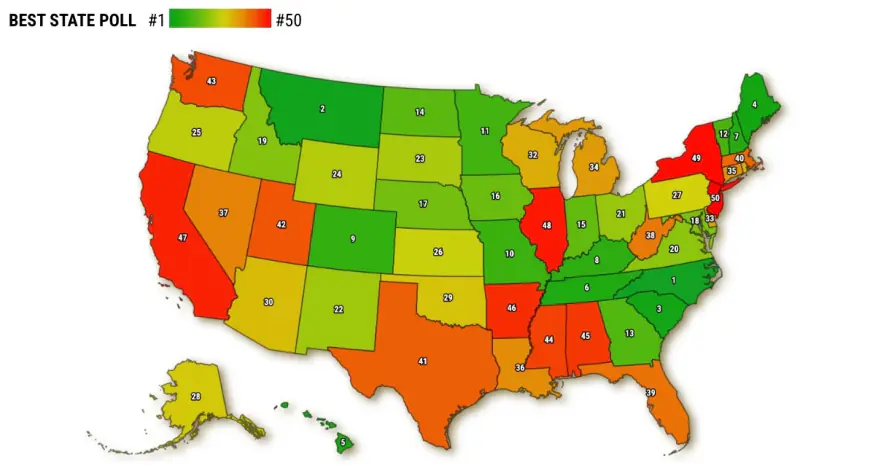 California No. 1 for crazy, pretentious residents, poll says