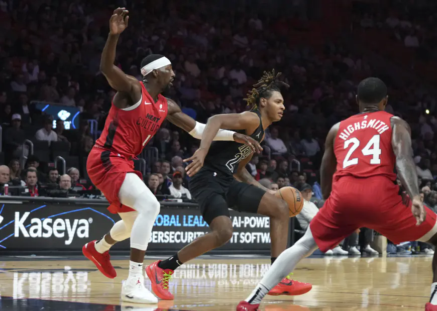 Bam Adebayo scores 23 points as Heat snap 3-game skid with 110-95 win over Nets