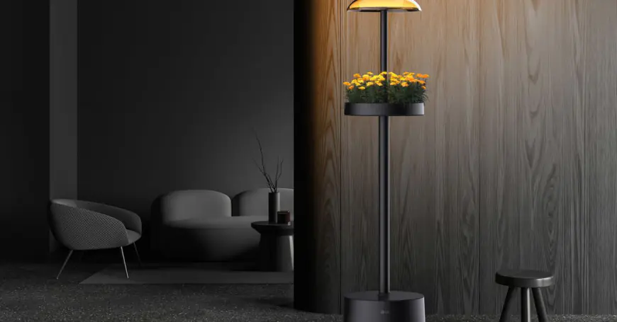 LG’s new lamp puts a mini garden inside your home