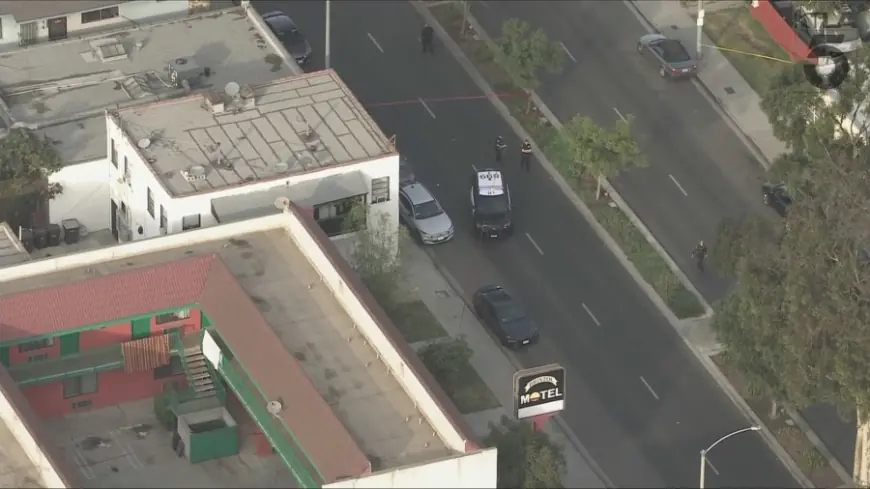 Police shooting at Long Beach motel under investigation