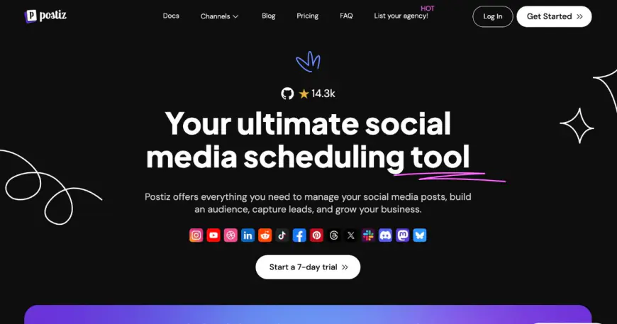 Postiz: Social media management tool