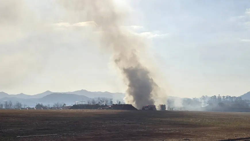 Plane burst into flames at an airport in South Korea, killing at least 85