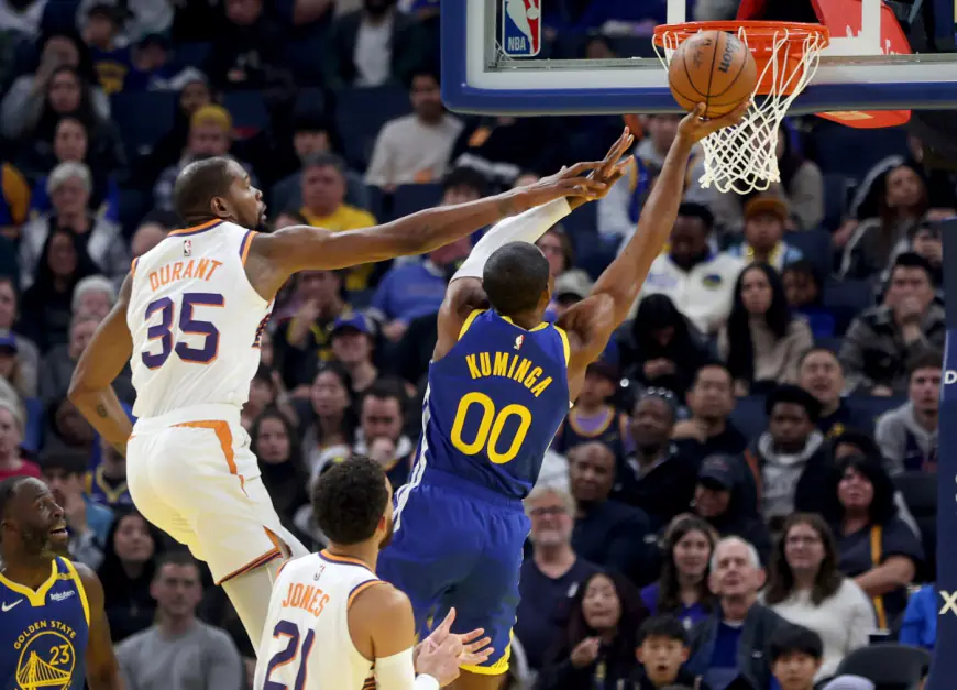 Jonathan Kuminga leads Warriors past Suns for much-needed win