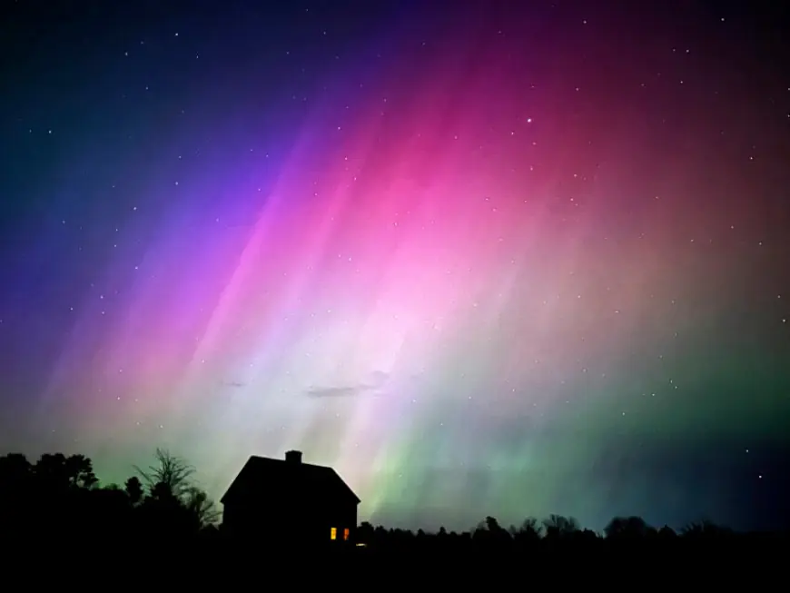 Northern lights could be visible in upper fringes of the U.S. this New Year’s Eve