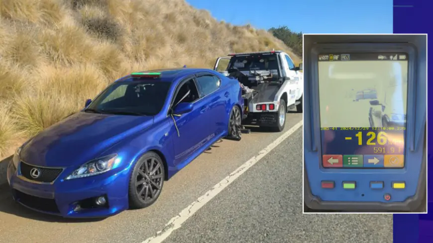 Teen clocked going 126 mph in Malibu