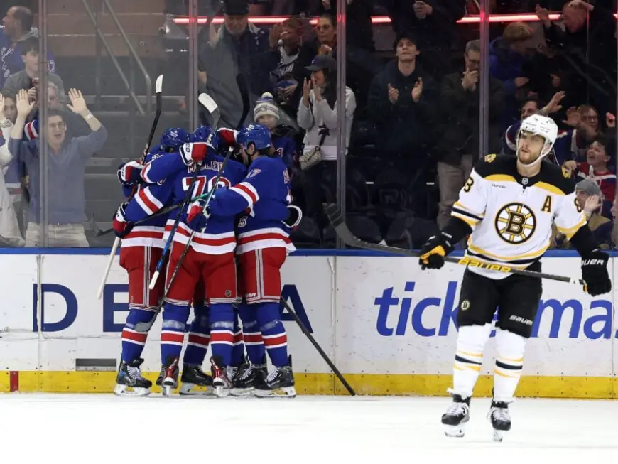 Zibanejad and Berard score, Quick stops 32 shots as Rangers beat Bruins 2-1