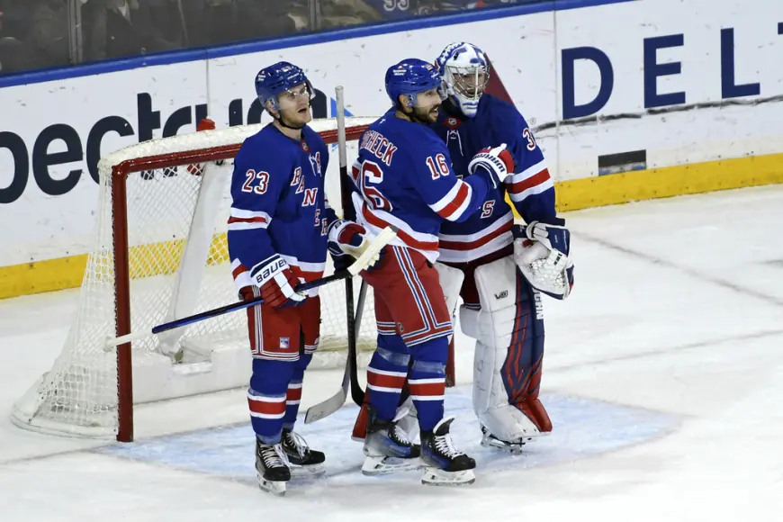 Mika Zibanejad and Brett Berard score, Jonathan Quick stops 32 shots as Rangers beat Bruins 2-1 to end 4-game skid