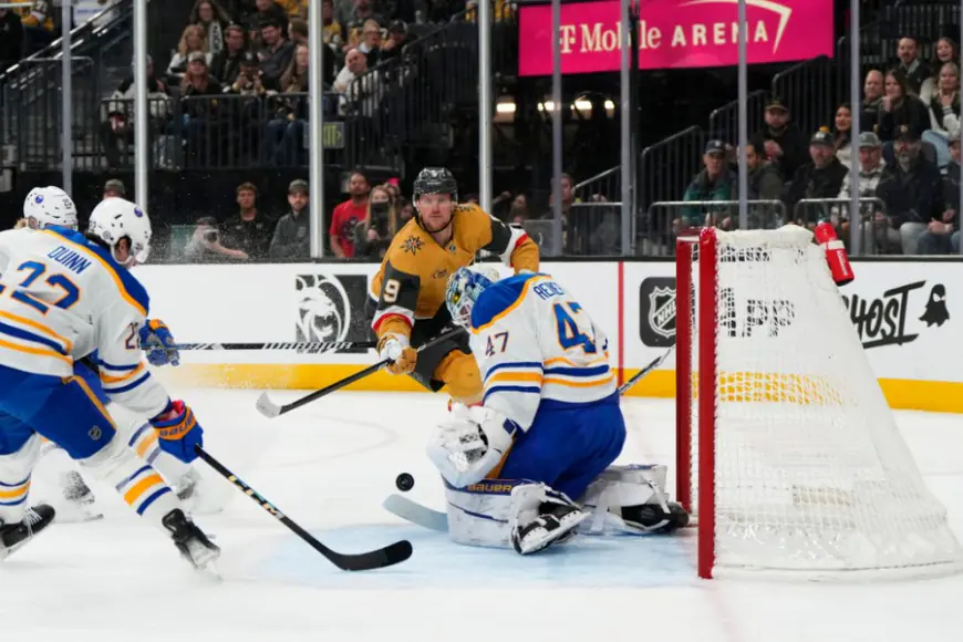 Sabres lose in Vegas to wrap road trip