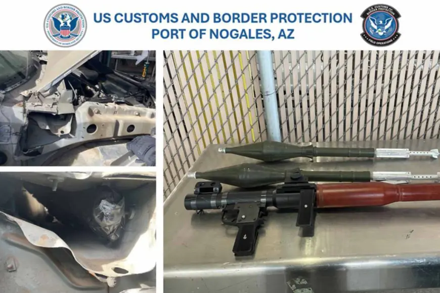 Rocket launcher, RPGs ‘likely’ bound for Mexican cartels seized at Arizona border