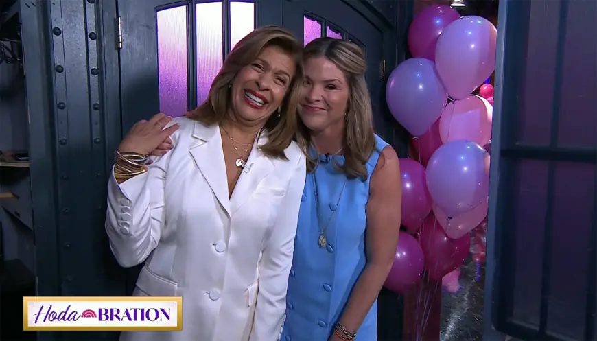 Hoda Kotb, Jenna Bush Hager sob while celebrating co-anchor’s final episode of ‘Today with Hoda and Jenna’