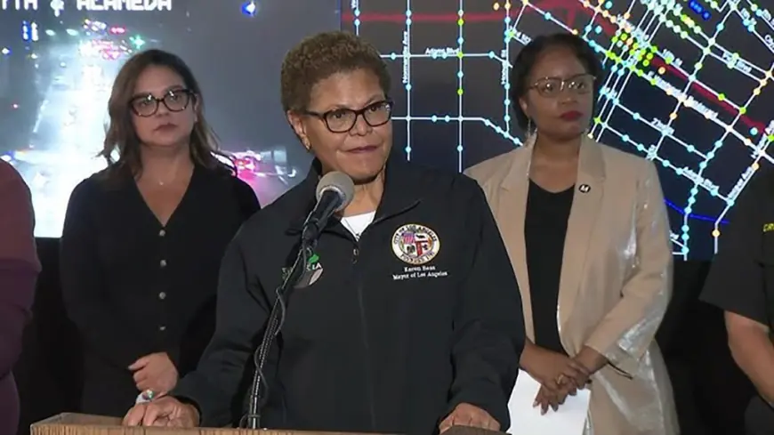 LA celebs imply LA Mayor Karen Bass backlash is over race — not drastic cuts to fire department, being out of US during wildfires