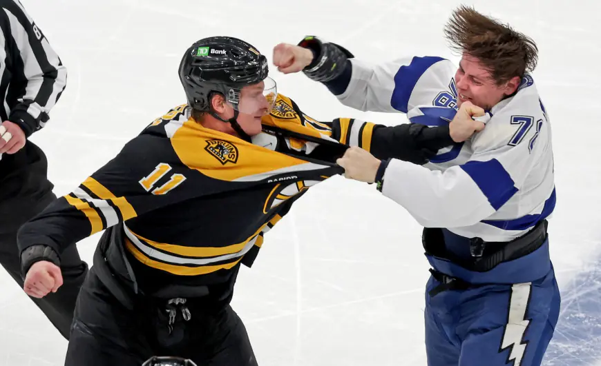 Bruins exact revenge over Tampa, win 6-2