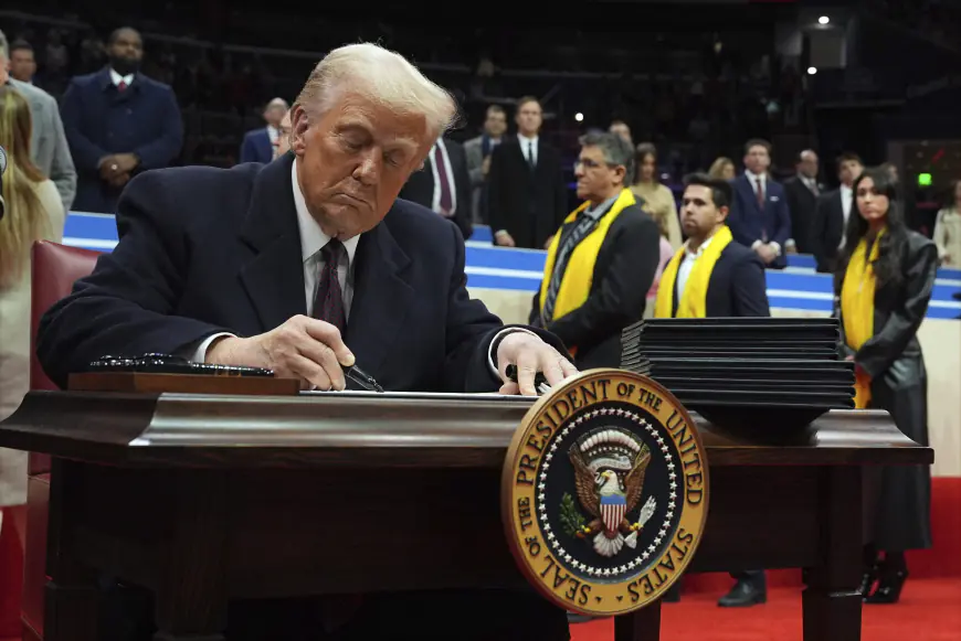 What executive orders did Trump sign on Inauguration Day? Full list