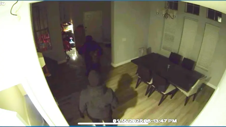 'You never think it’s going to happen to you': Family catches home break-in on camera