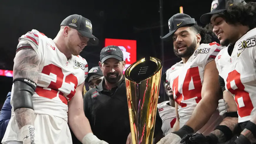 Ohio State defeats Notre Dame 34-23 in college football championship game