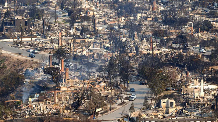 California officials reopen certain Palisades Fire zones, cops to use planes to monitor looting