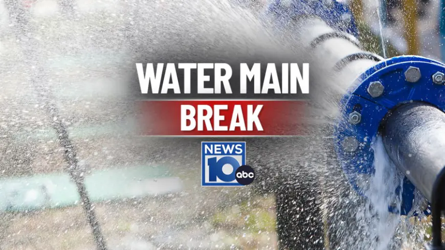 Water main break in Albany leaves 13 homes without water