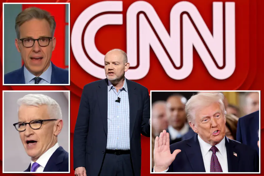 CNN boss Mark Thompson told Jake Tapper, Anderson Cooper and 100 other journalists not to ‘express outrage’ during Trump inauguration: report