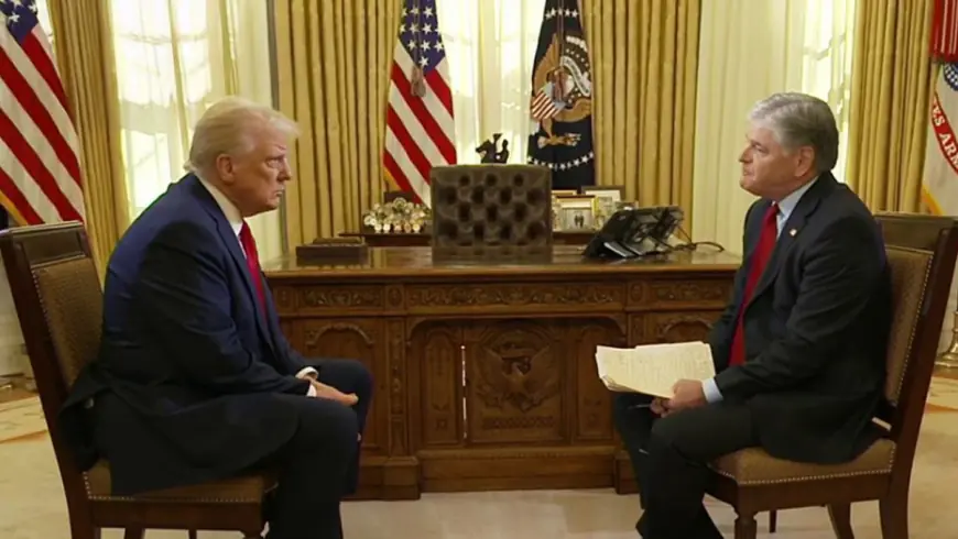 Trump sits down with 'Hannity' for first exclusive White House interview and more top headlines