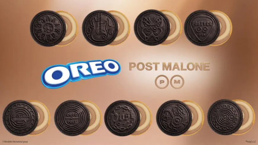 Post Malone teams up with Oreo on limited-edition cookie flavor