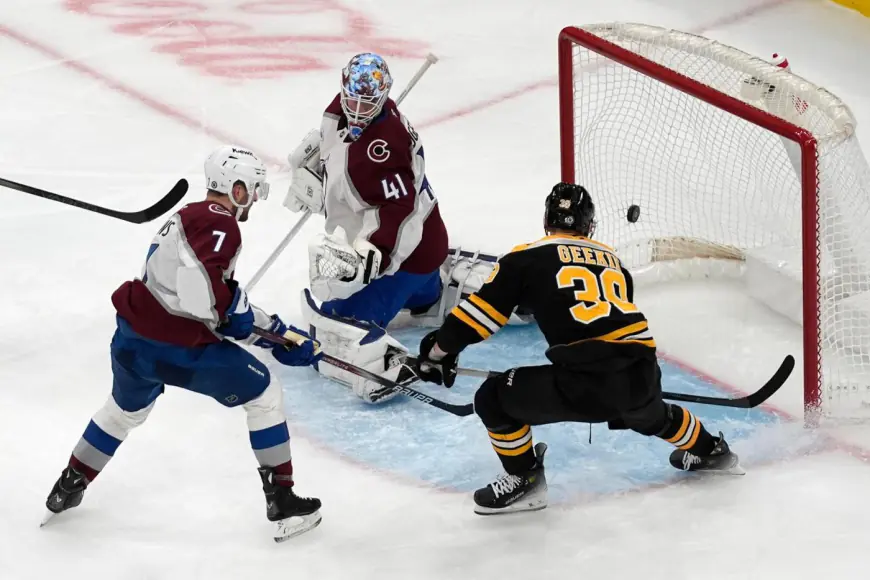 David Pastrnak stars as Bruins beat Avalanche 3-1 a day after the Rantanen trade