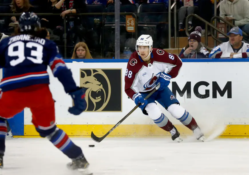 Cale Makar scores twice as Avalanche beat Rangers, 5-4