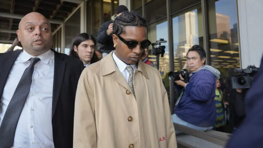 Rihanna makes 1st appearance at trial of partner A$AP Rocky, as accuser testifies