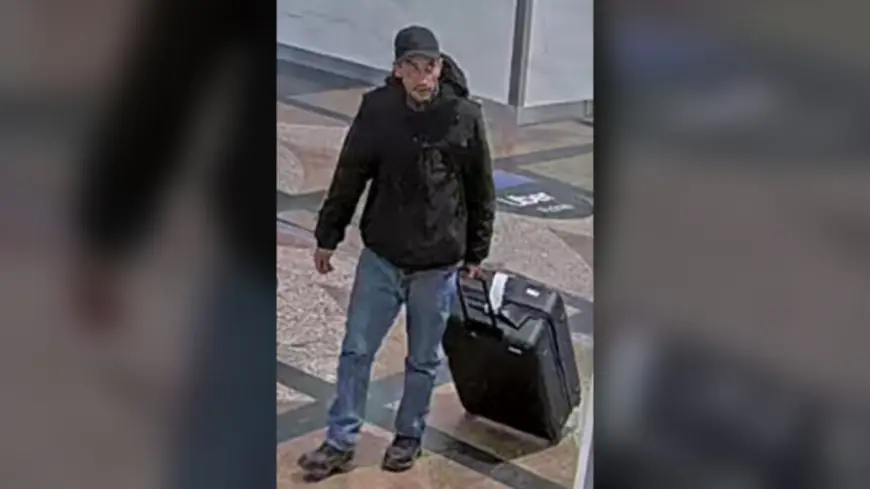 Police search for suspect who allegedly stole bags at Denver airport