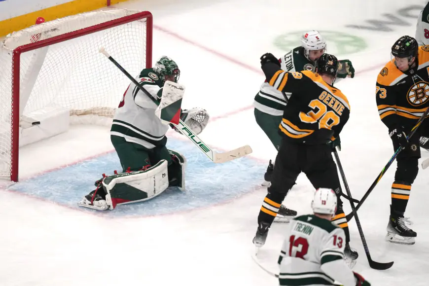 Wild get stuck in Boston traffic