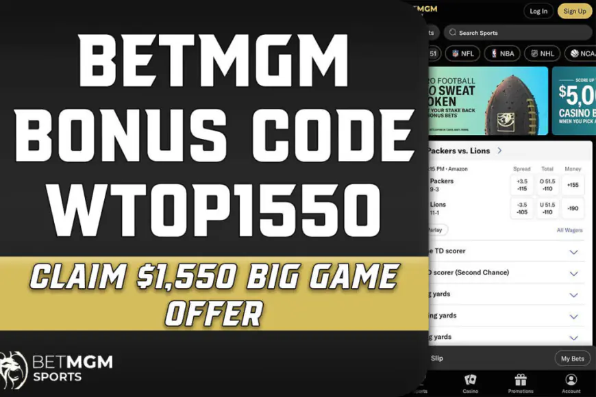 BetMGM Bonus Code WTOP1550: Score $1,550 UFC 312, Super Bowl LIX Promo