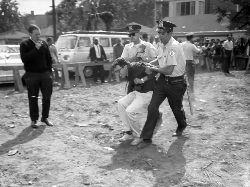 Today in Chicago History: Arrest photo of a young Bernie Sanders emerges