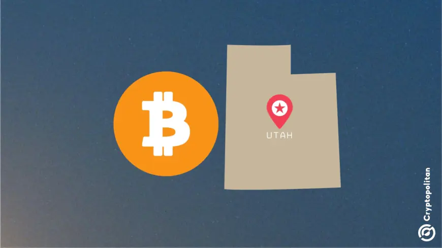 Utah’s Bitcoin reserve bill is one step closer to approval