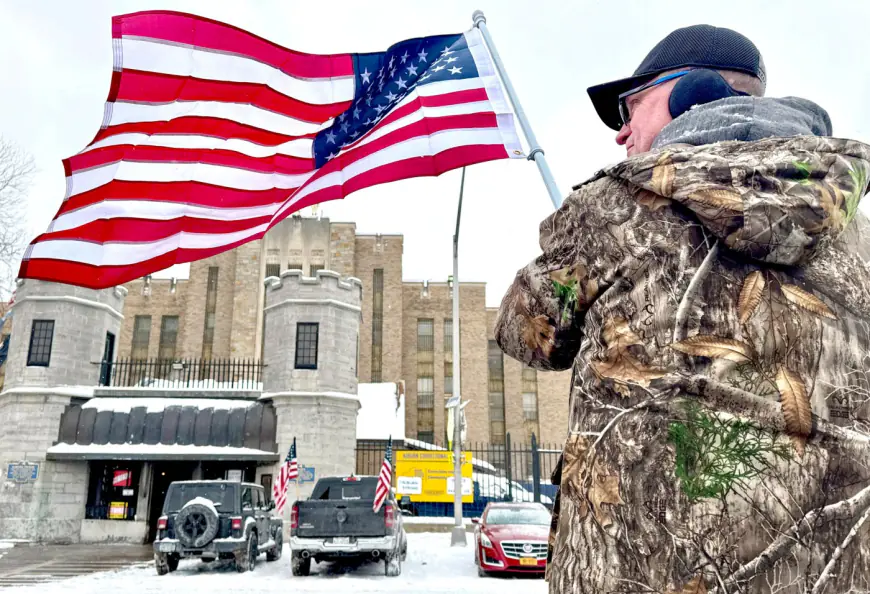 NY State prison guards strike is personal in town near Canadian border