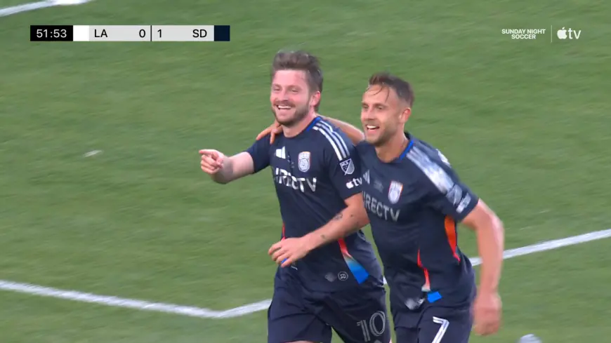 San Diego FC Wins First Ever MLS Game 2-0 Against Defending Champ LA Galaxy