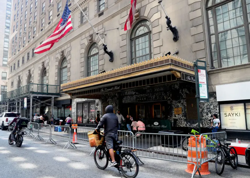 NYC’s notorious Roosevelt Hotel shelter will be migrant-free in coming months, Mayor Eric Adams says