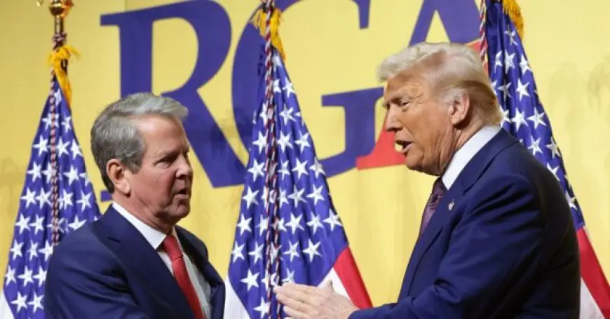 Georgia Gov. Brian Kemp Expected to Sign 'Riley Gaines Act' Banning Males from Girls' Sports