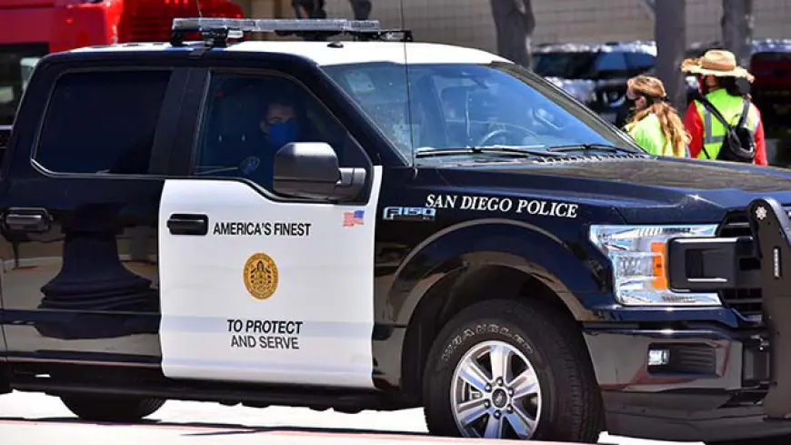 Man on motorcycle sent to hospital with fracture after Mission Beach crash