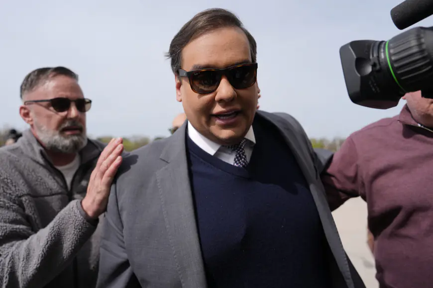 Sobbing Ex-Congressman George Santos Sentenced to More Than Seven Years in Prison