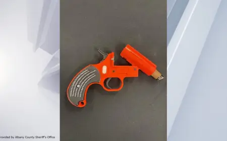 Albany teen arrested for allegedly possessing loaded modified flare gun