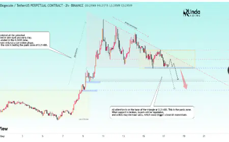 Dogecoin Price Tests Panic Zone At $0.21, Breakdown Could Lead To Price Crash