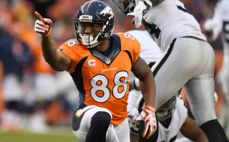 Broncos elect late, great WR Demaryius Thomas to Ring of Fame in first year of eligibility