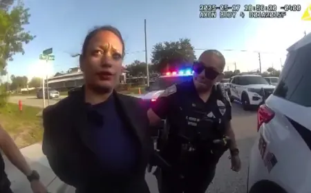 Body camera footage captures arrest of Uber driver who pointed gun at passenger in North Miami