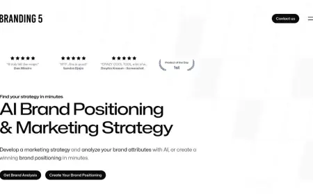 Branding5: AI brand strategy tool