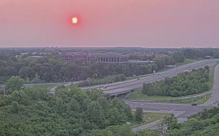 What's causing hazy St. Louis-area skylines?